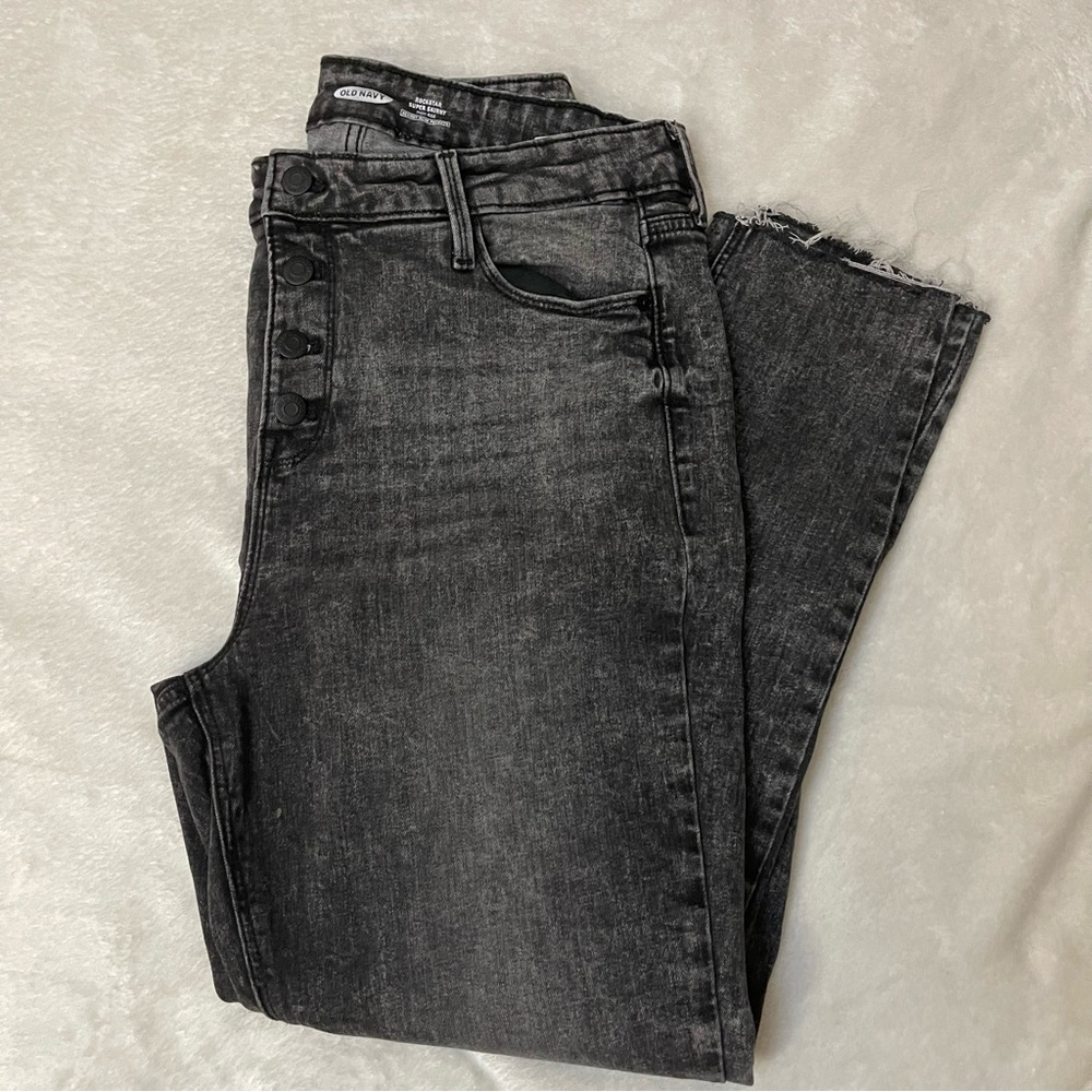 High Rise Rockstar Jeans - Picture 2 of 8
